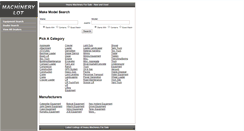 Desktop Screenshot of machinerylot.com